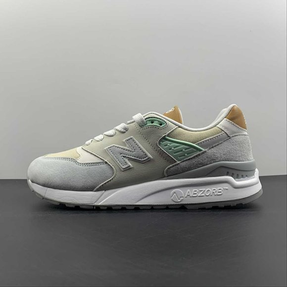 New Balance 998 White Tan Mens Sneakers - Picture 2 of 15